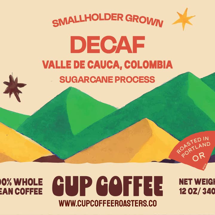 Smallholder Grown - Decaf Valle De Cauca, Colombia - Sugarcane Decaffeinated Processed for wholesale by Cup Coffee Roasters