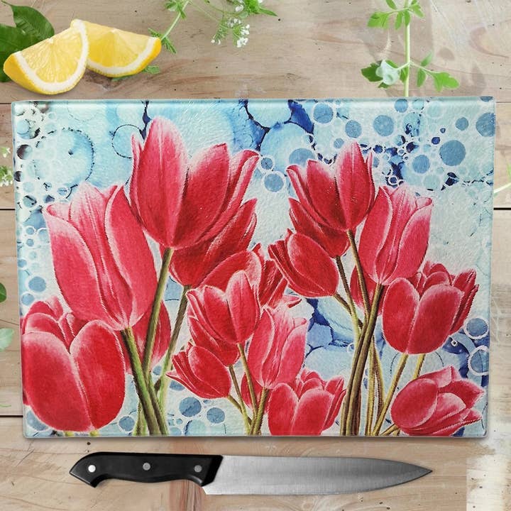 65-WTS Tulips Worktop Saver for wholesale by By Jo Crafts