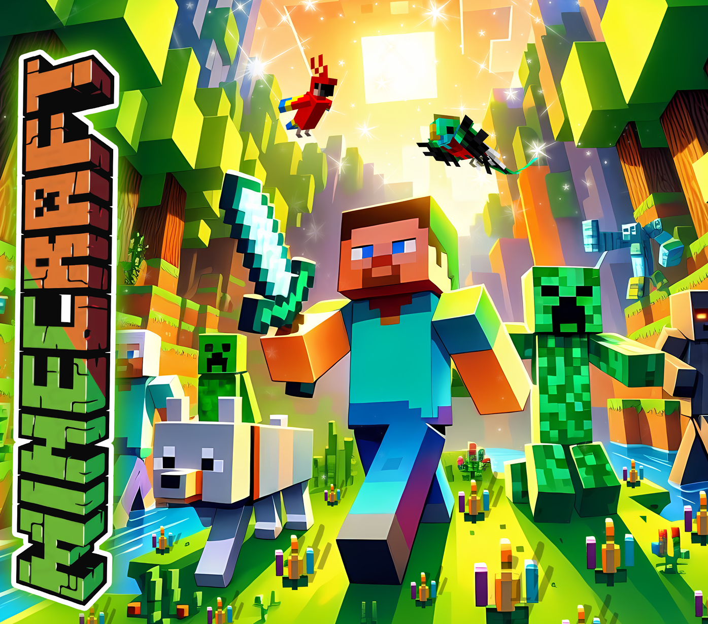 SubliMasterUK - Wholesale Coffee Mug - Minecraft-Themed Mugs – 20 Full-Color Designs!  11 oz sublimation mugs15