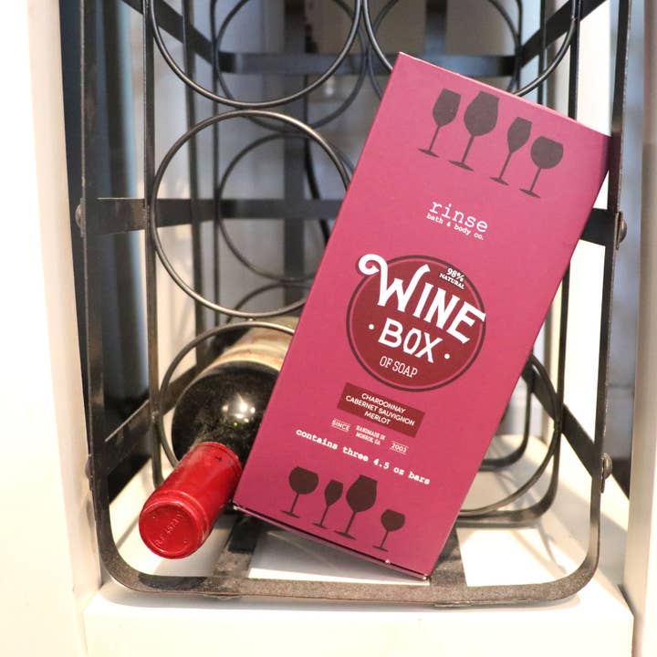 Weinseifen-Trio | 3er-Geschenkset | Cabernet Merlot Chardonnay für den Großhandel von Rinse Bath Body Inc