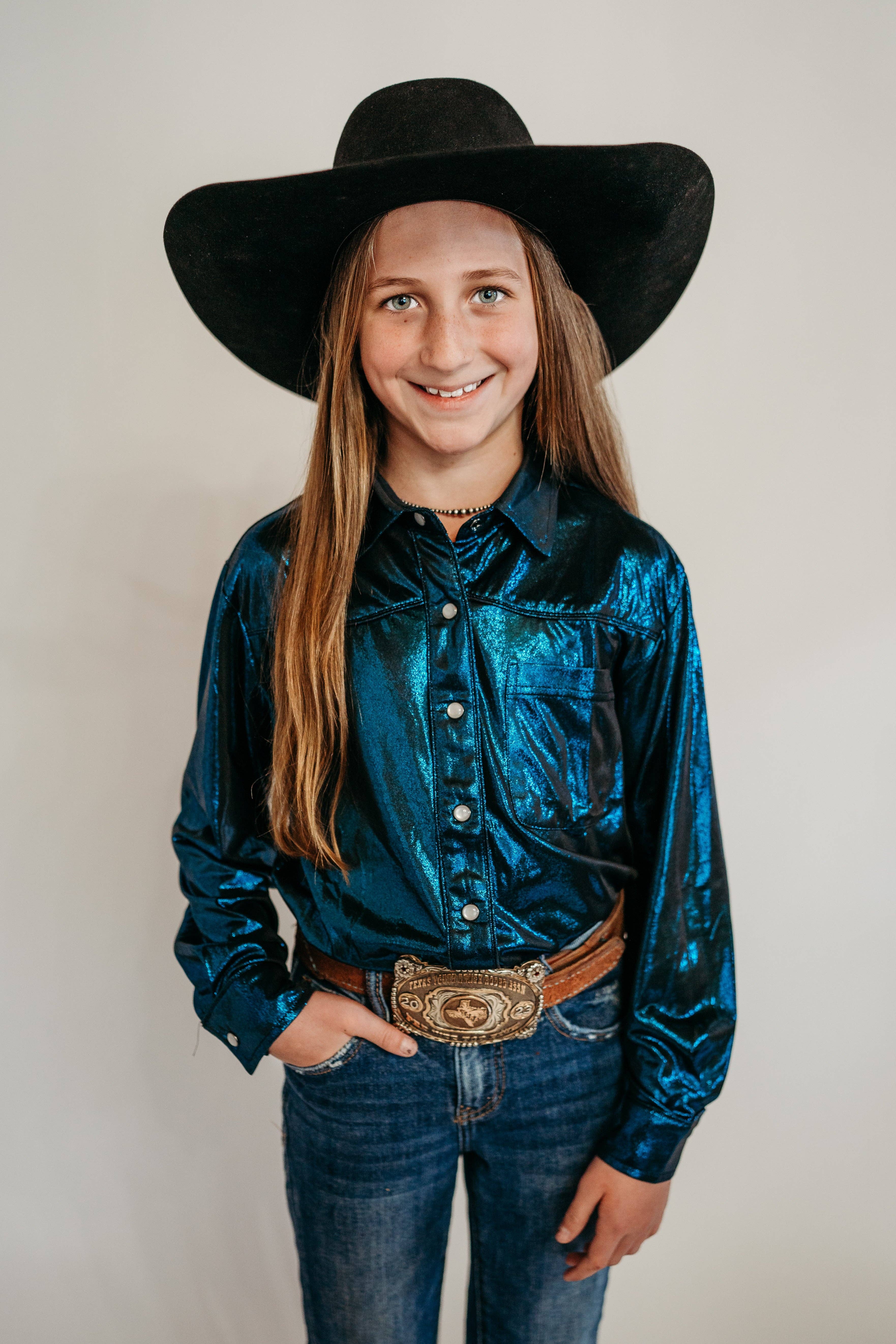 Legends and Mavericks Apparel - Wholesale Button Down Shirt - Kids - Legendary Pearl Snap- Youth2
