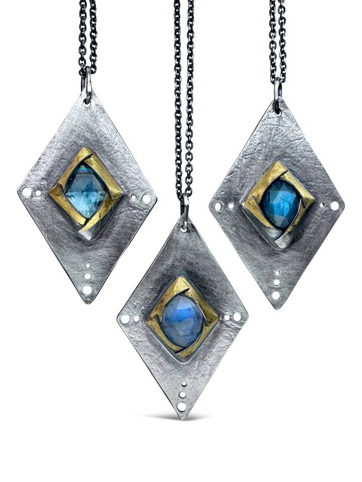 Diamond Dot Necklace for wholesale by Austin Titus Studio