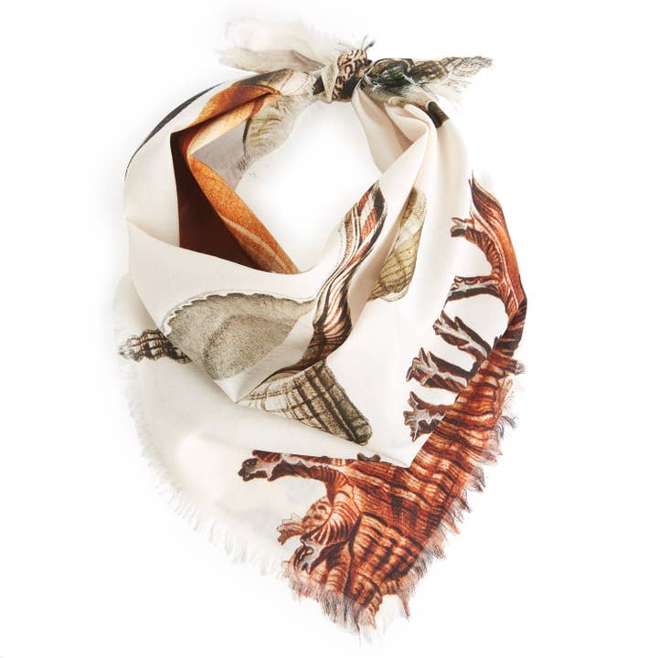 Siren Song - Wholesale Bandana - Unisex - SEASHELLS VOILE BANDANA4