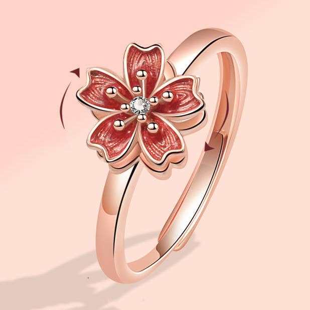 Peach Blossom Fidget Spinner Ring in 925 Sterling Silver and other Purchase Wholesale peach blossom. Free Returns & Net 60 Terms on Faire trending on Faire.