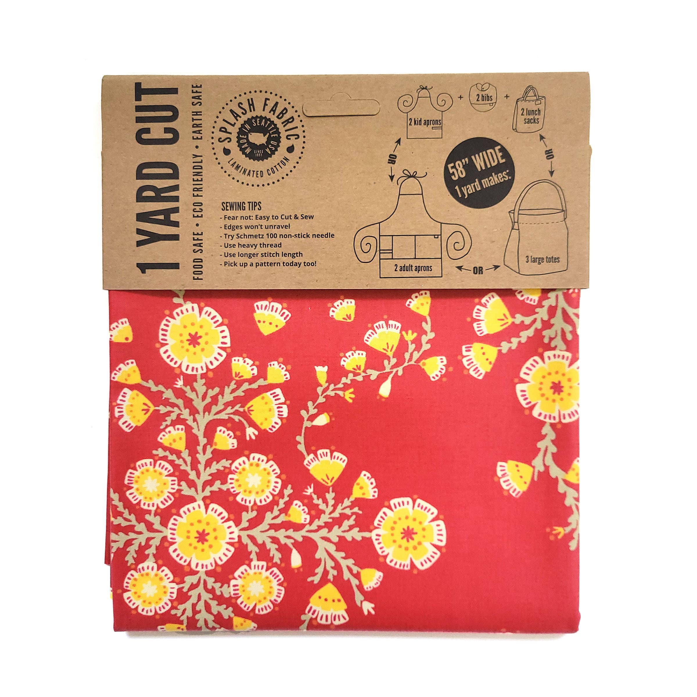 Splash Fabric - Vente Matériels de bricolage - Coupes de 1 yard en emballage7