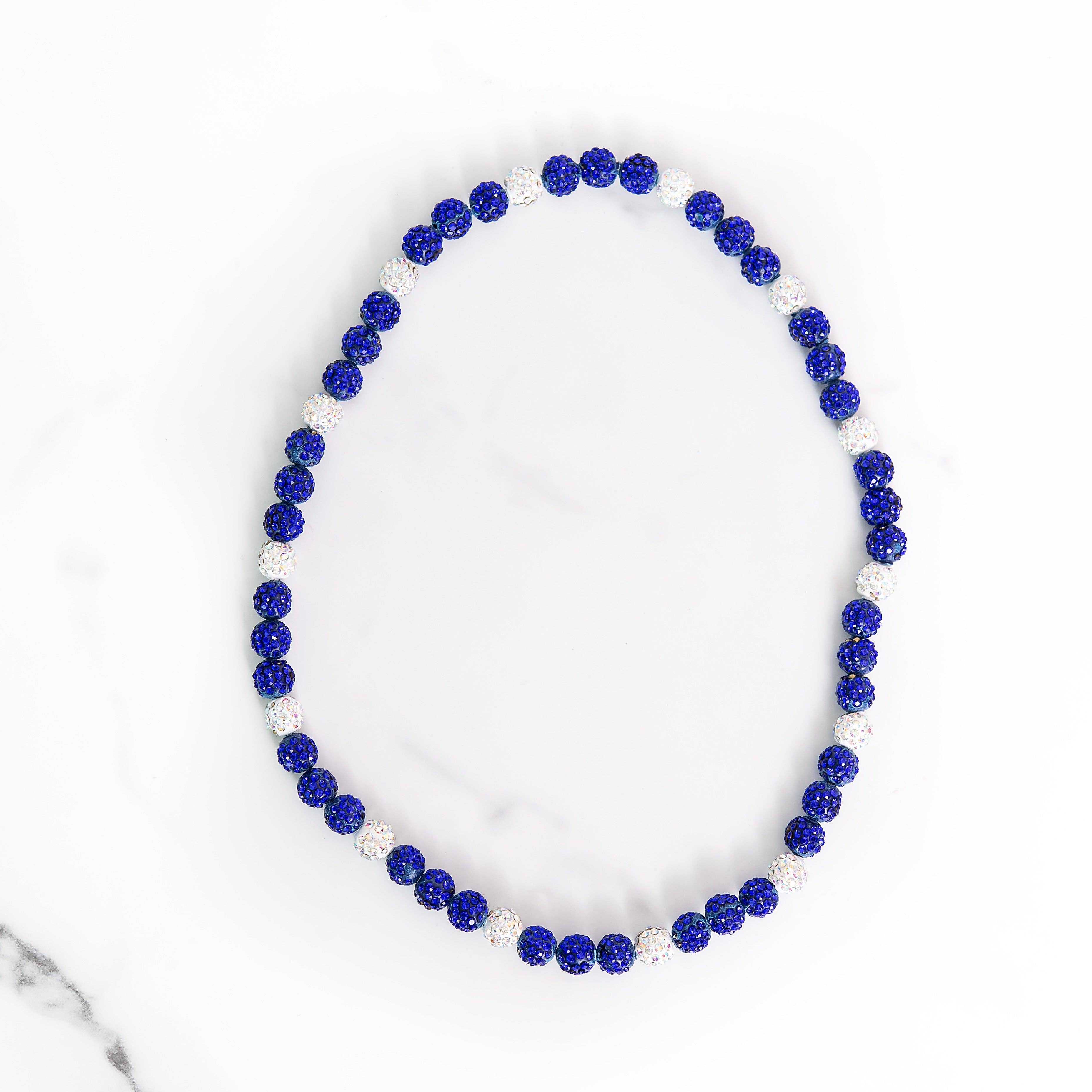 Golden Thread – wholesale Pärlband/Pärlhalsband – Bling Baseball Halsband9