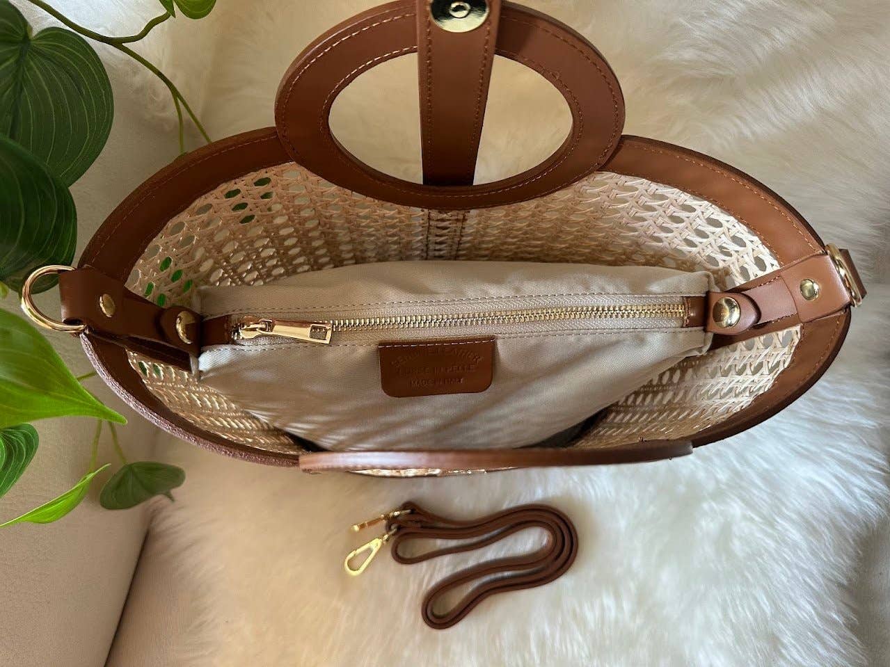 Zhade - Wholesale Beach Bag - CIRCLE WIEN - Vienna straw9