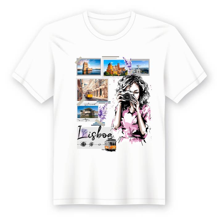 T-shirt in a can — Lisbon District for wholesale by Bee my Gift