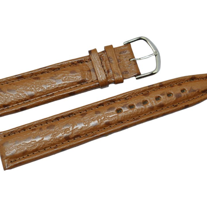 20mm brown. Aviator grain leather watch strap for wholesale by BRACELETS MONTRE ACH