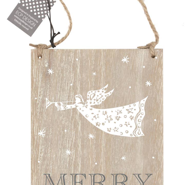 Cartello di buon Natale Scandi Winter per la vendita all'ingrosso da parte di My Gifts Trade