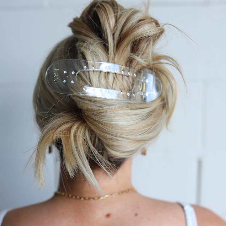 KAXI - Wholesale Hair Clip - Women's - OVERSIZED LAY DOWN CLAWS ( 33 COLORS )30