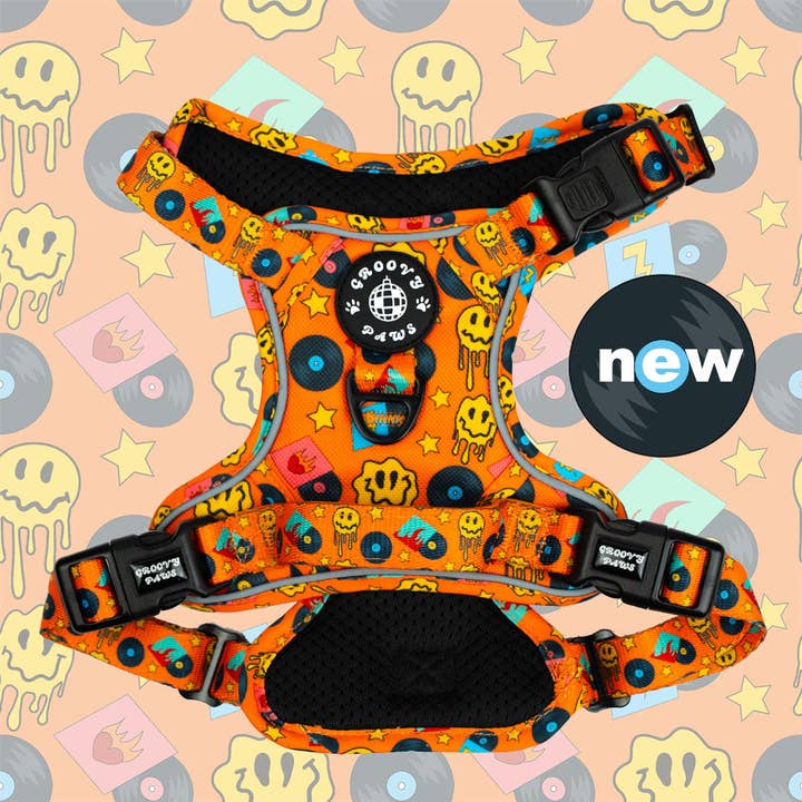Grip & Groove Harness - Barkin' Beats for wholesale by Groovy Paws