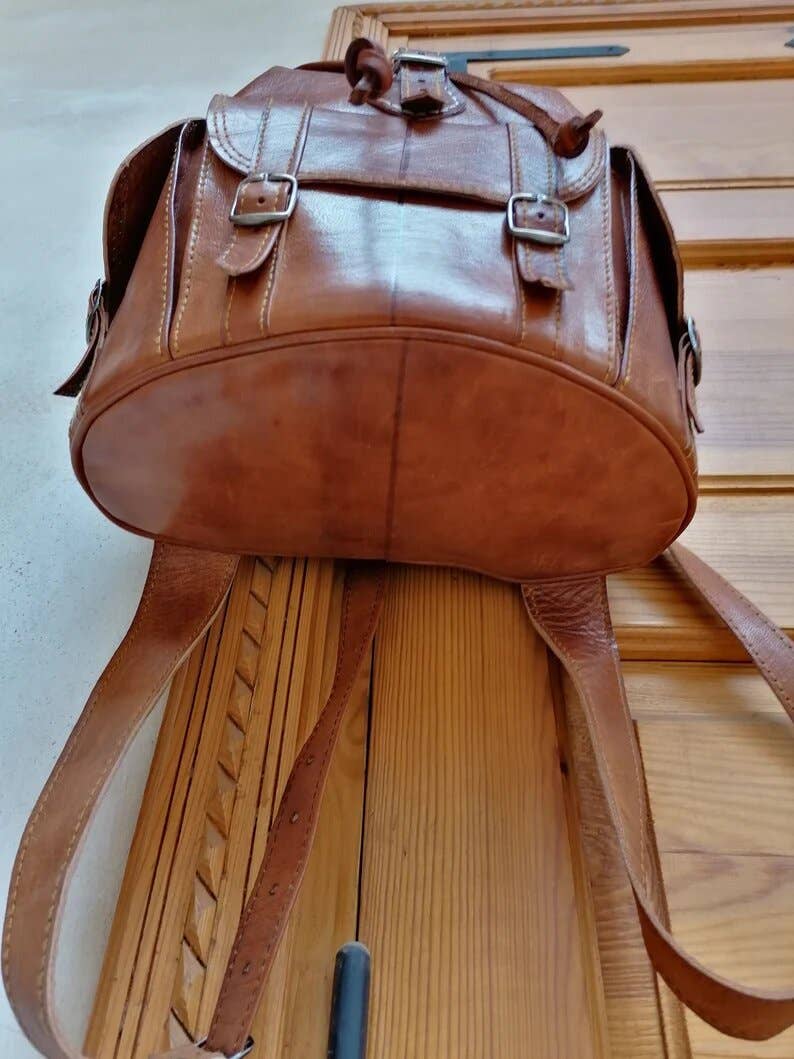 HandmadeBestSeller – wholesale Backpack – Unisex – Moroccan Leather backpack3