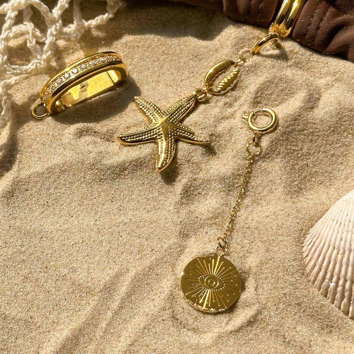 TYPE  BIKINI DIY PENDANT CONNECTOR 18K GOLD ACCESSORIES_CWMM4689 for wholesale on Faire0