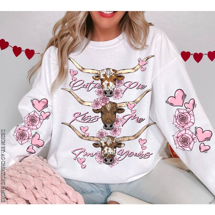 Cutie Pie Kiss Me I'm Yours for wholesale by Gabbie Co.