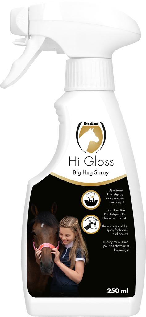 Hofman Animal Care - Wholesale Pet Grooming Aid - Dog - Excellent Horse Hi Gloss Big Hug Spray 250 ml0