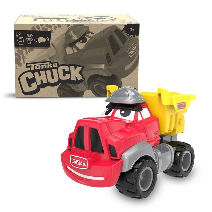 Tonka - Chuck My Talking Truck (Closed Box FFP) for wholesale by Basic Fun! UK