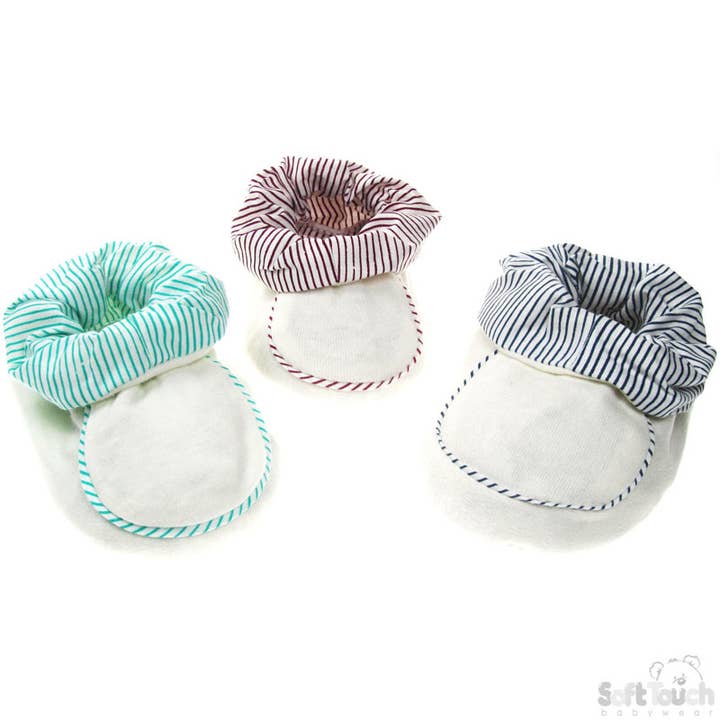 Chaussons pour bébé : Ecru - B65 pour la vente par Soft Touch