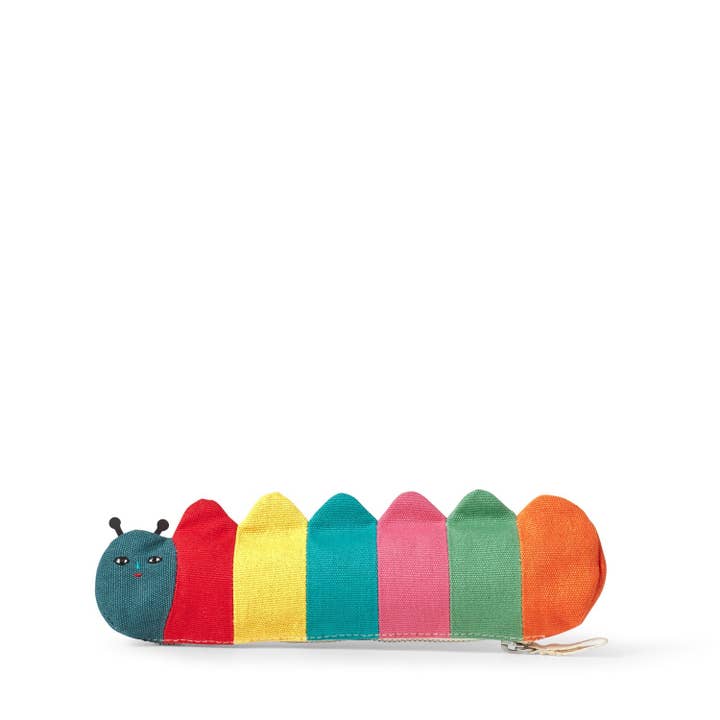 Casey Caterpillar Pencil Case for wholesale by Donna Wilson