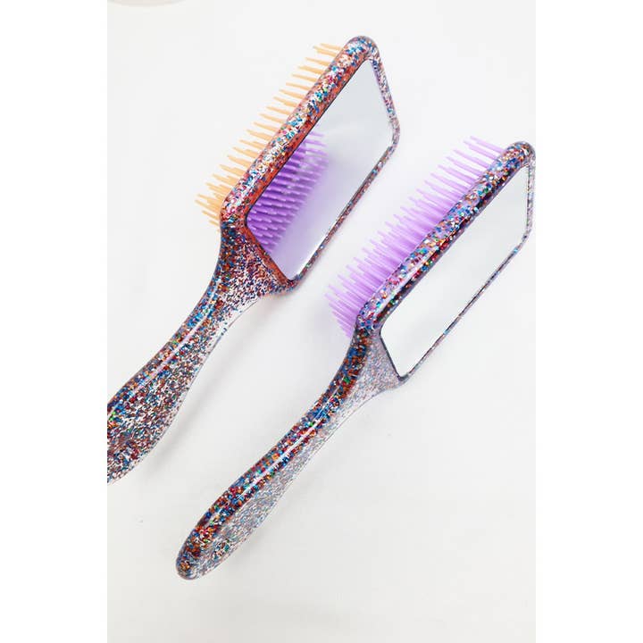 MIX COLOR Hair Comb with Mirror Set for wholesale on Faire