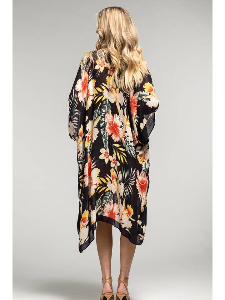 Tropical Garden Kimono for wholesale on Faire