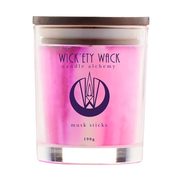 Musk Sticks Candle for wholesale by Wickety Wack Candles