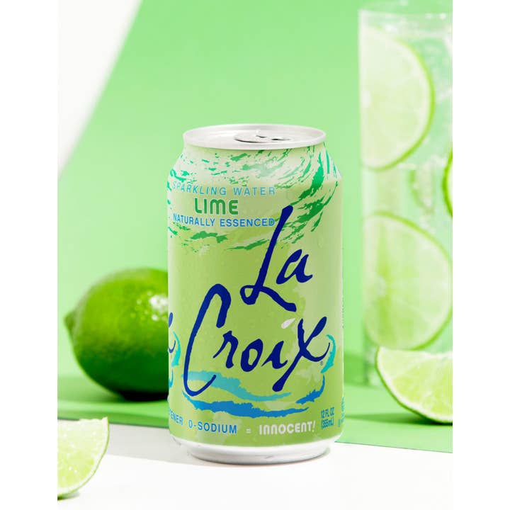 LaCroix Sparkling Water - Wholesale Sparkling Water - LaCroix Sparkling Water, Lime 3/8 Pack - 12 oz3