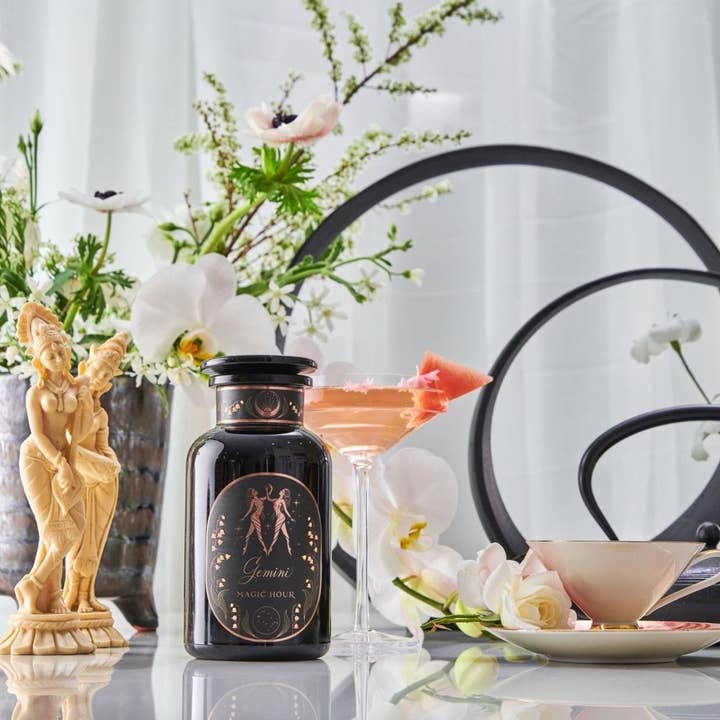 Magic Hour - Vendita all'ingrosso Tè sfusi - Gemelli: Tè Melograno Anguria-Rosa-Gelso per la Bellezza2