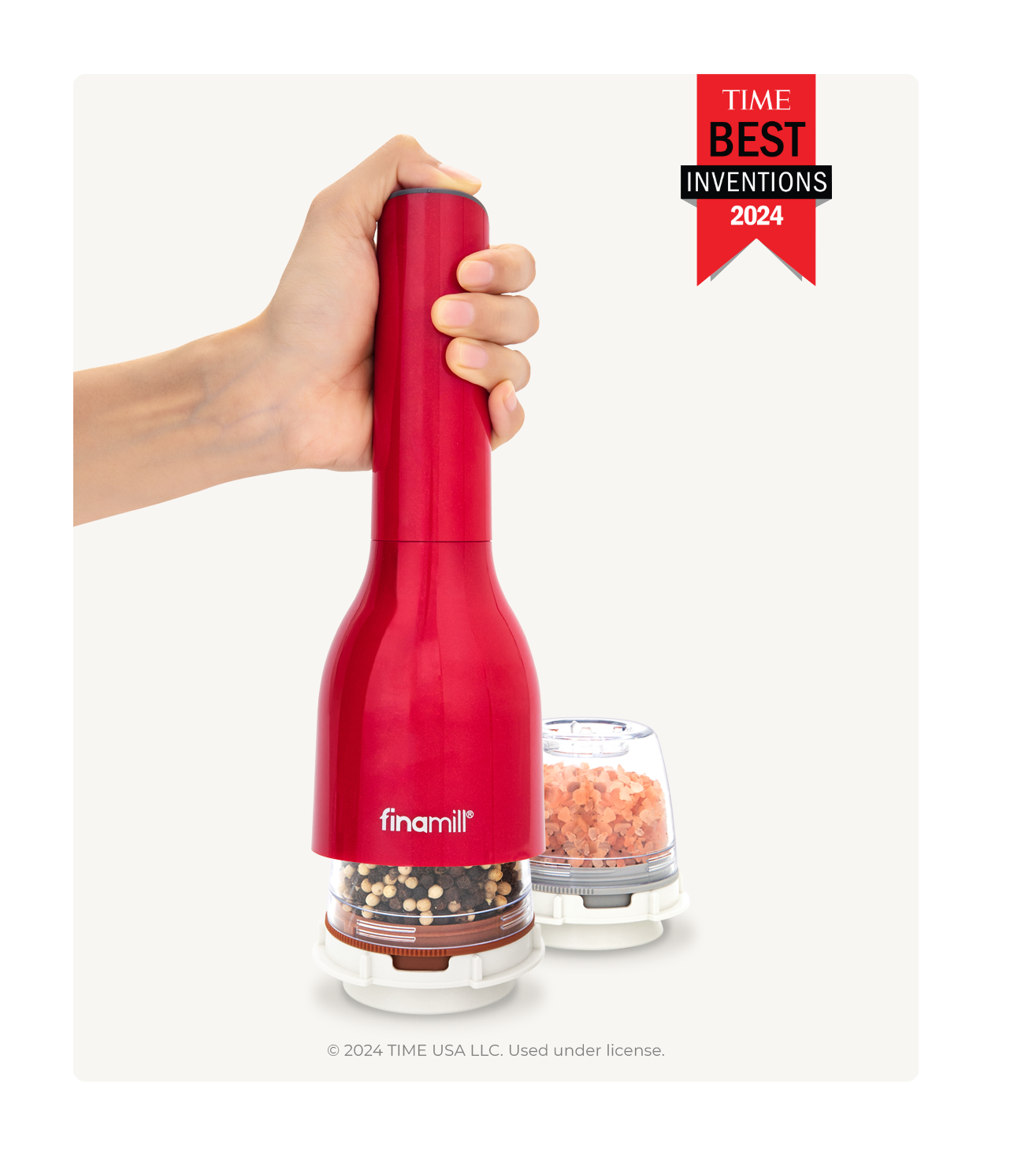 FinaMill - Wholesale Spice Mill - FinaMill Classic Battery - 1 Everyday Pod, 1 Pepper Pod29