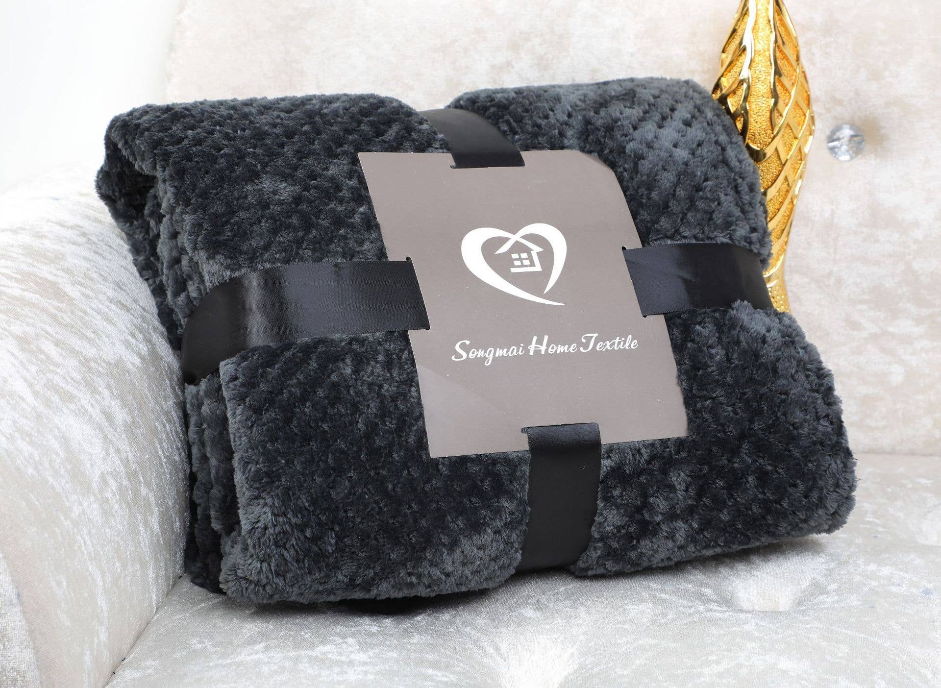 HIDDENBRAND - Wholesale Throw Blanket - fluffy fleece soft cozy sofa throw blanket11