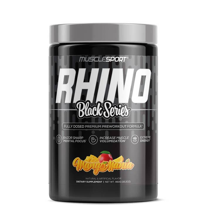 MuscleSport - Wholesale Oral Supplement/Vitamin - Rhino Black V2 - High Performance & Stim Preworkout