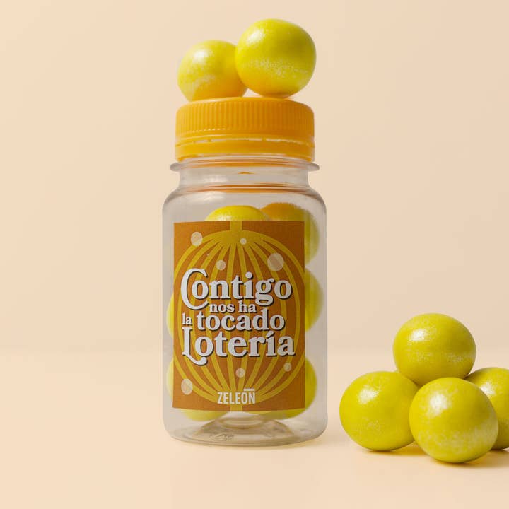 Marronynegro - Wholesale Apothecary Jar - Pildorero “With you we won the lottery”0