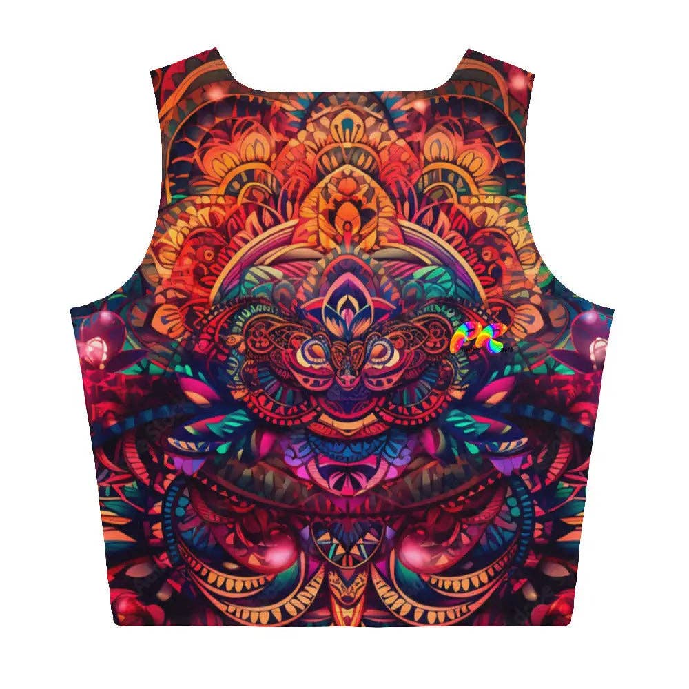Prism Raves – Großhandel Tanktop – Damen – Ayahuasca Rave Crop Top7