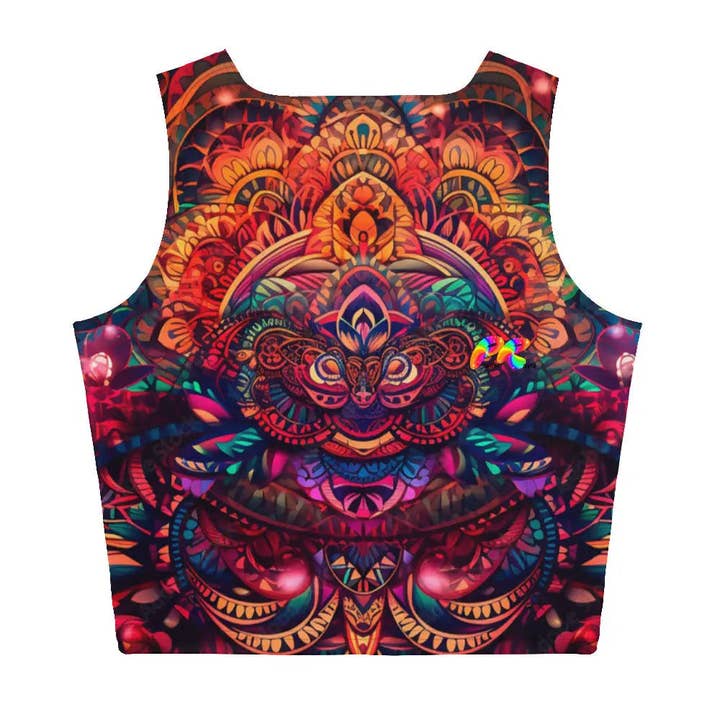Prism Raves – Großhandel Tanktop – Damen – Ayahuasca Rave Crop Top7
