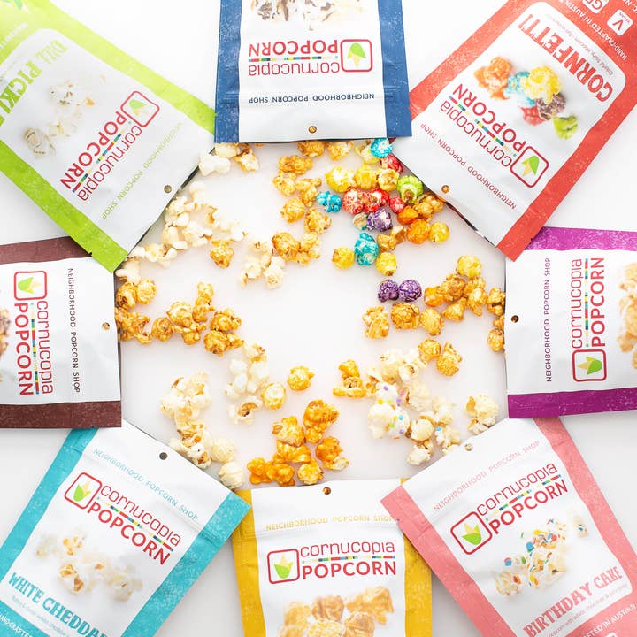 Cornucopia Popcorn - Wholesale Popcorn - Milk Chocolate Caramel Popcorn- Signature Bag (GF)