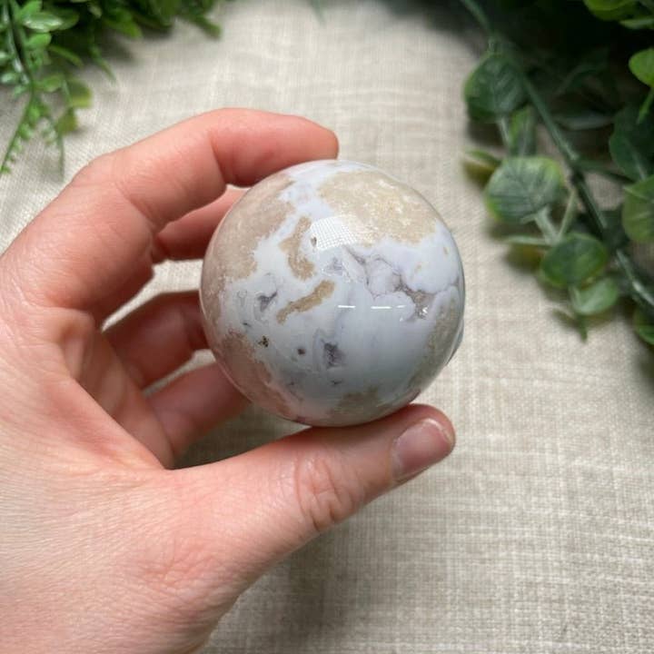 Copper Ashes - Wholesale Spiritual Stone/Crystal - Agate Mix Sphere0