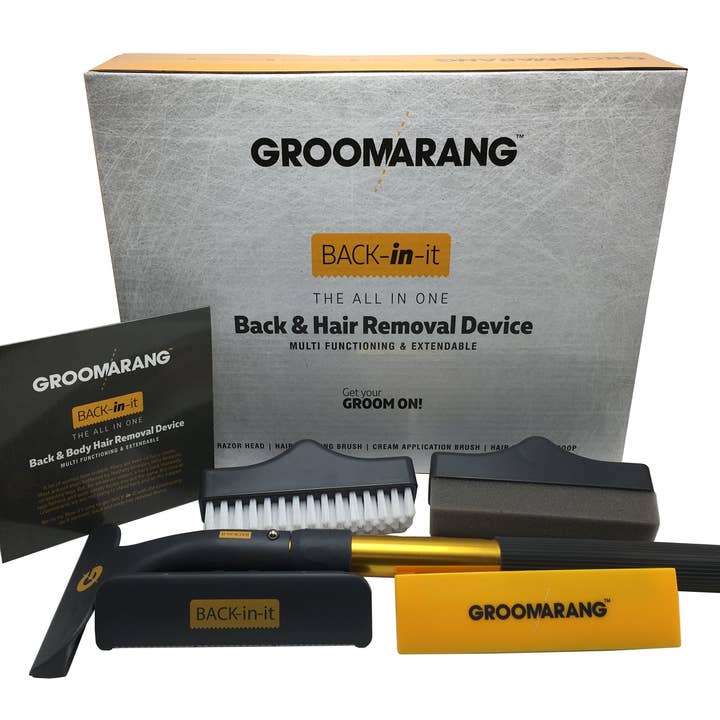 My Wholesale Warehouse – wholesale Body hair removal product – Groomarang 'Back In It' Back and Body Hair Removal Device- BACK SHAVER1