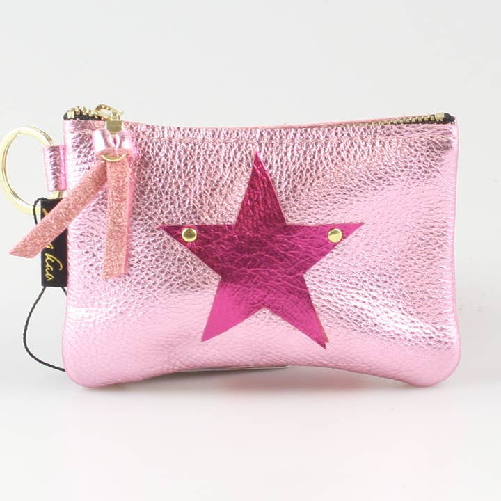 Zina Kao Exclusives - Wholesale Wallet - Women's - The Metallic Applique Kara Wallet: Star!