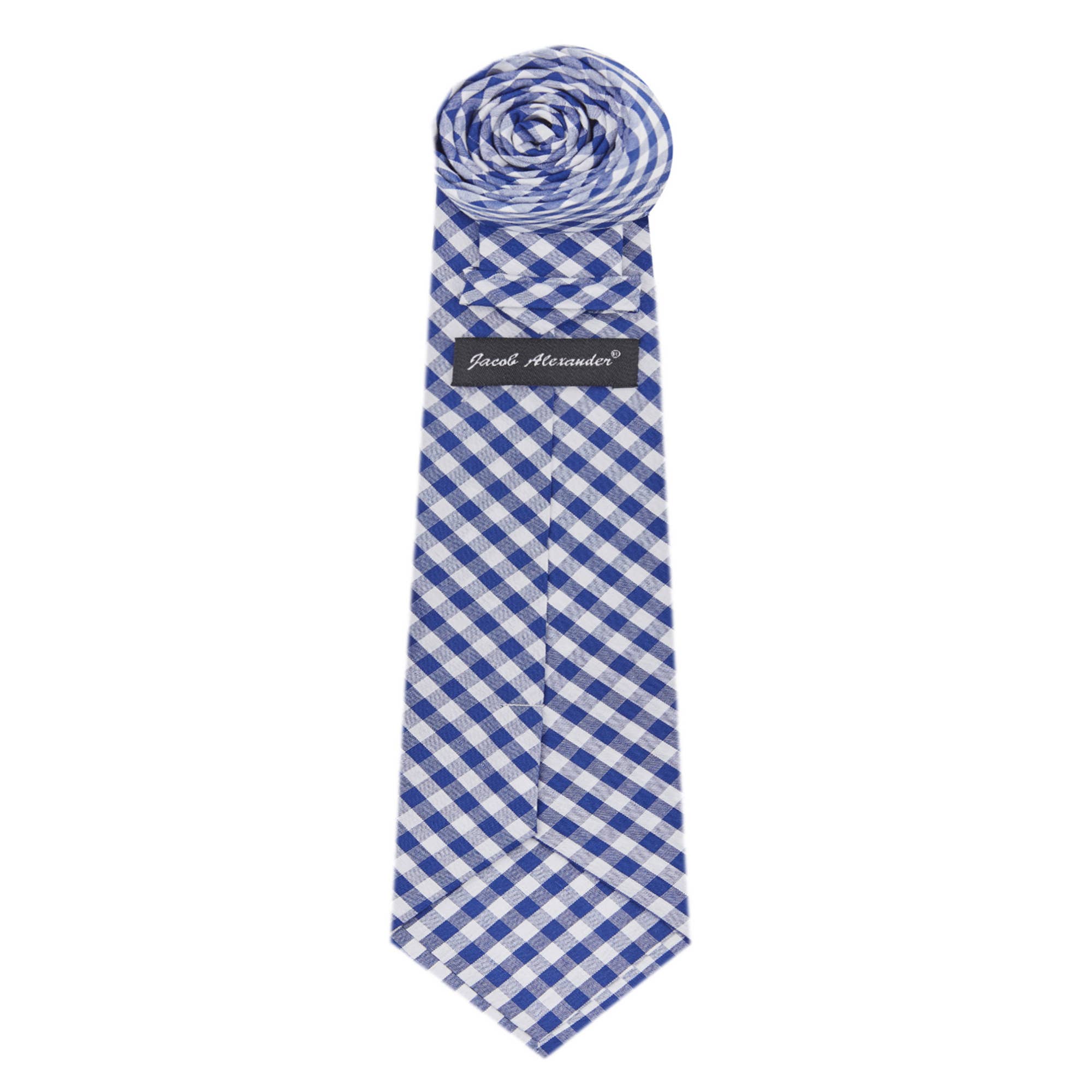 Jacob Alexander - Vendita all'ingrosso Cravatta - Uomo - Cravatta a quadretti gingham da uomo29