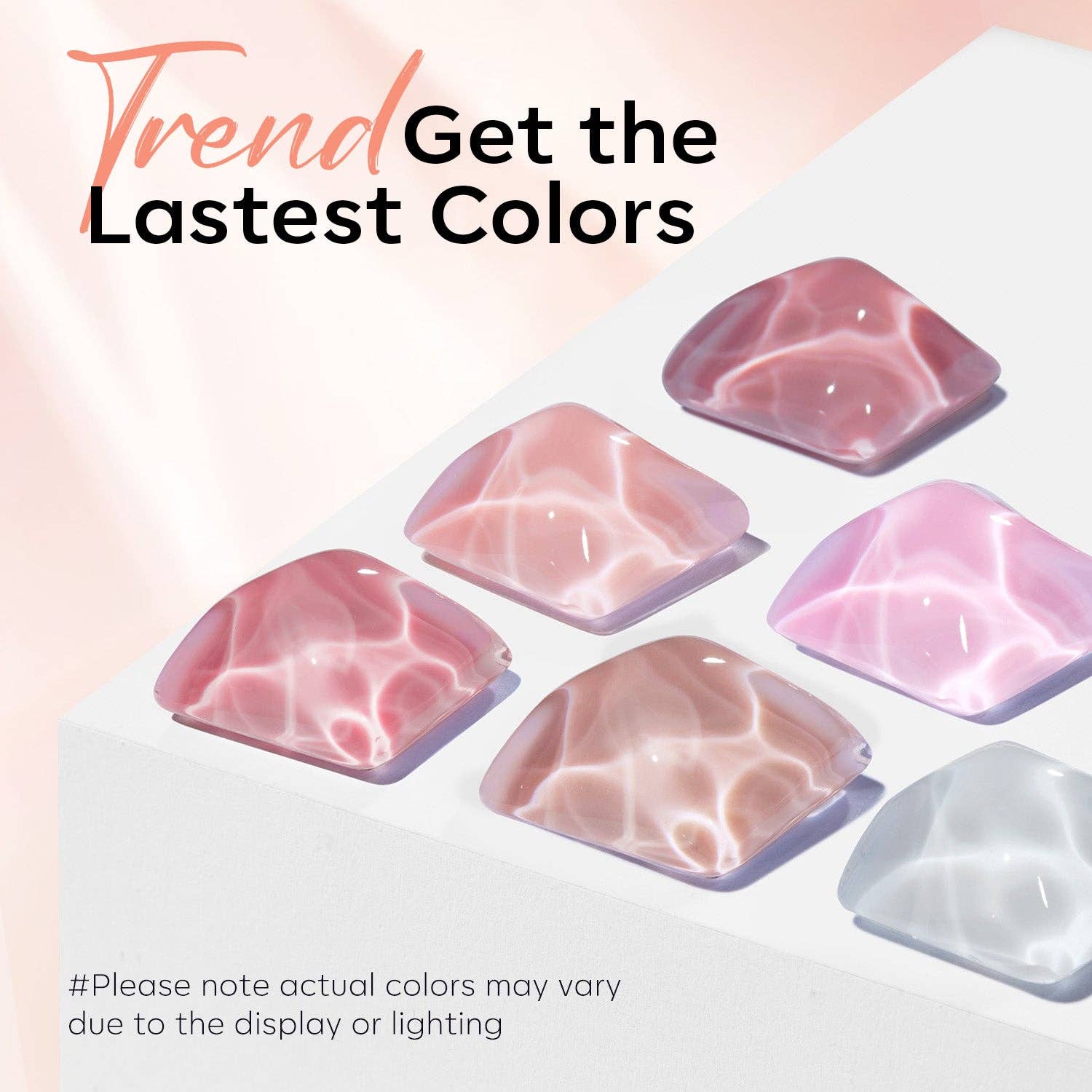 Modelones – wholesale Nail polish set – Jelly Chic - 6 Shades Gel Nail Polish Set5