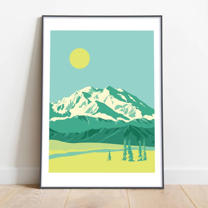 Denali Mountain - Alaska for wholesale by Ivivid Design
