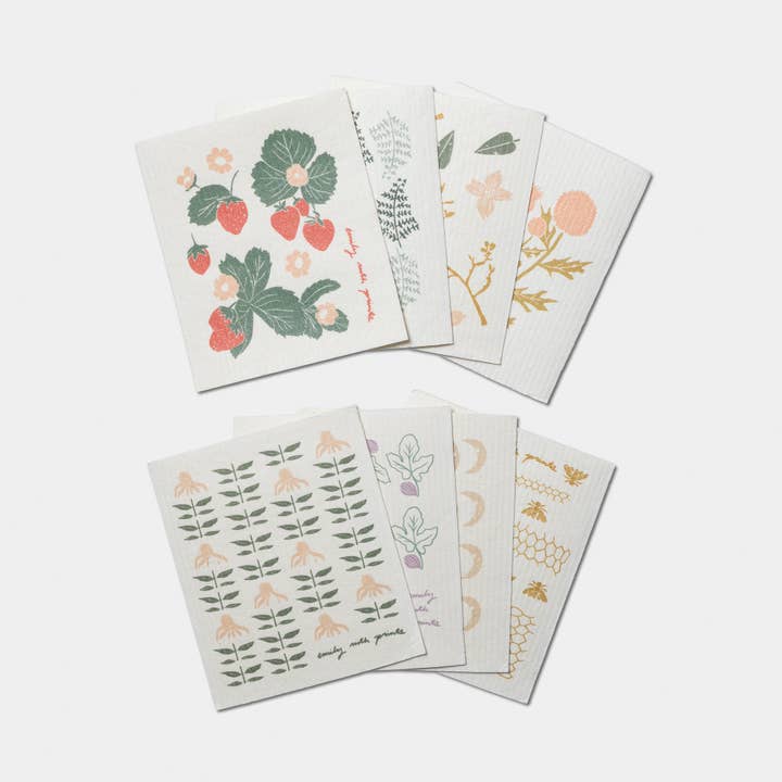 Swedish Dish Cloth for wholesale by emily ruth prints