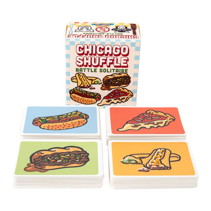 Transit Tees - Wholesale Card Game - Chicago Shuffle Battle Solitaire Card Game