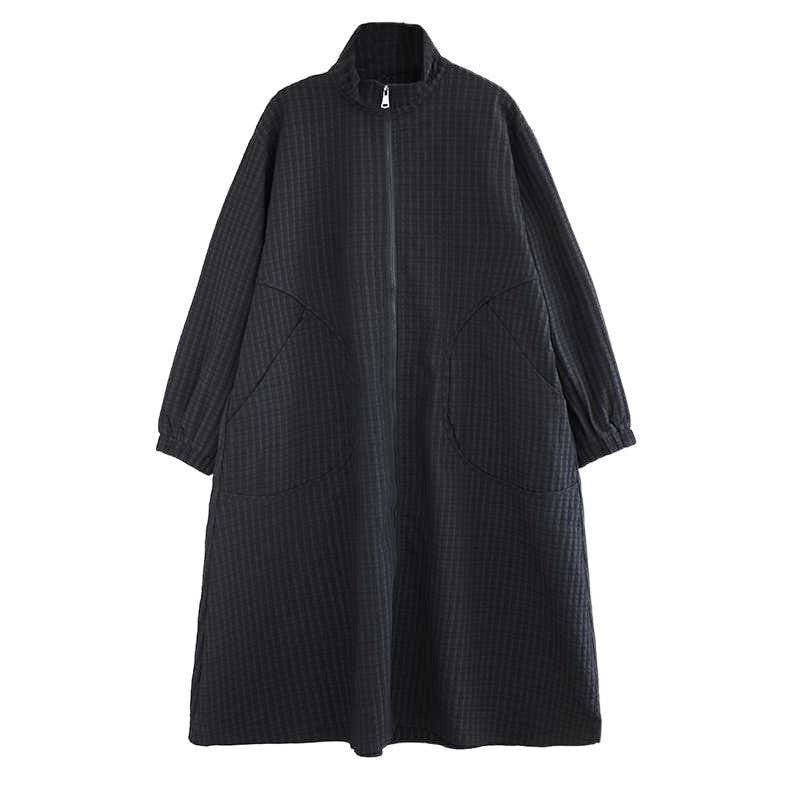 OceanusSwim – wholesale Coat – Women’s – Loose Fit Plus Size Mid-Length Coat By Huahua Vogue3