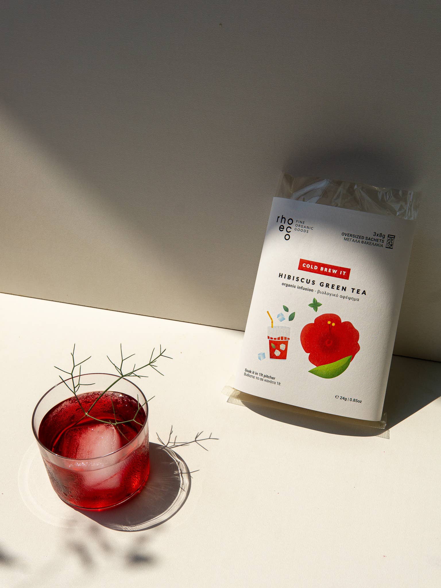 rhoeco - fine organic goods - Vente Sachets de thé - Cold Brew It - Sachets de thé surdimensionnés 3x8g0