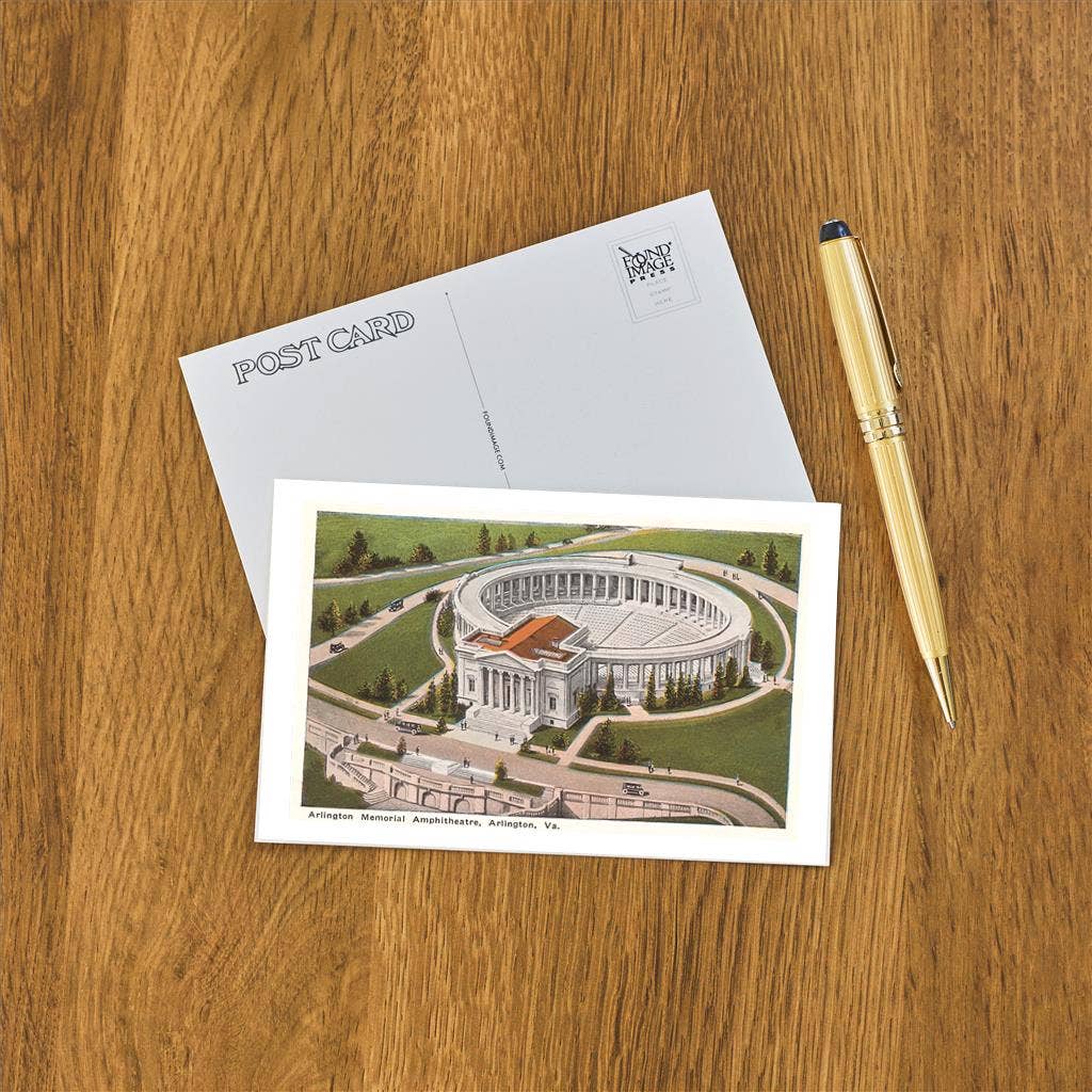 Found Image Press - Wholesale Postcard - Postcard VA-319 Arlington Memorial Amphitheater, Arlington1