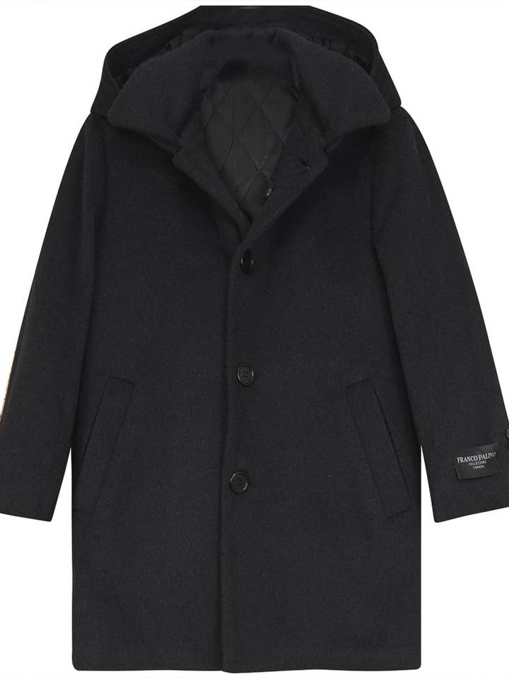 Long Wool Blend Coat for wholesale by Hush.Shop