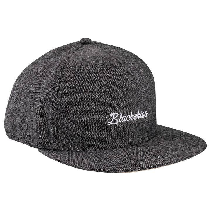 Blackskies - Wholesale Flat Brim Cap - Men's - Eos Vol. II Snapback Cap - Black5
