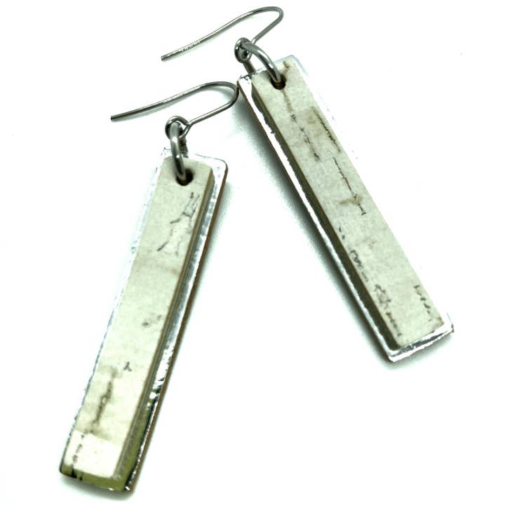 White + Silver Cork Layered Bar for wholesale by The Pink Antler Accessory Co.