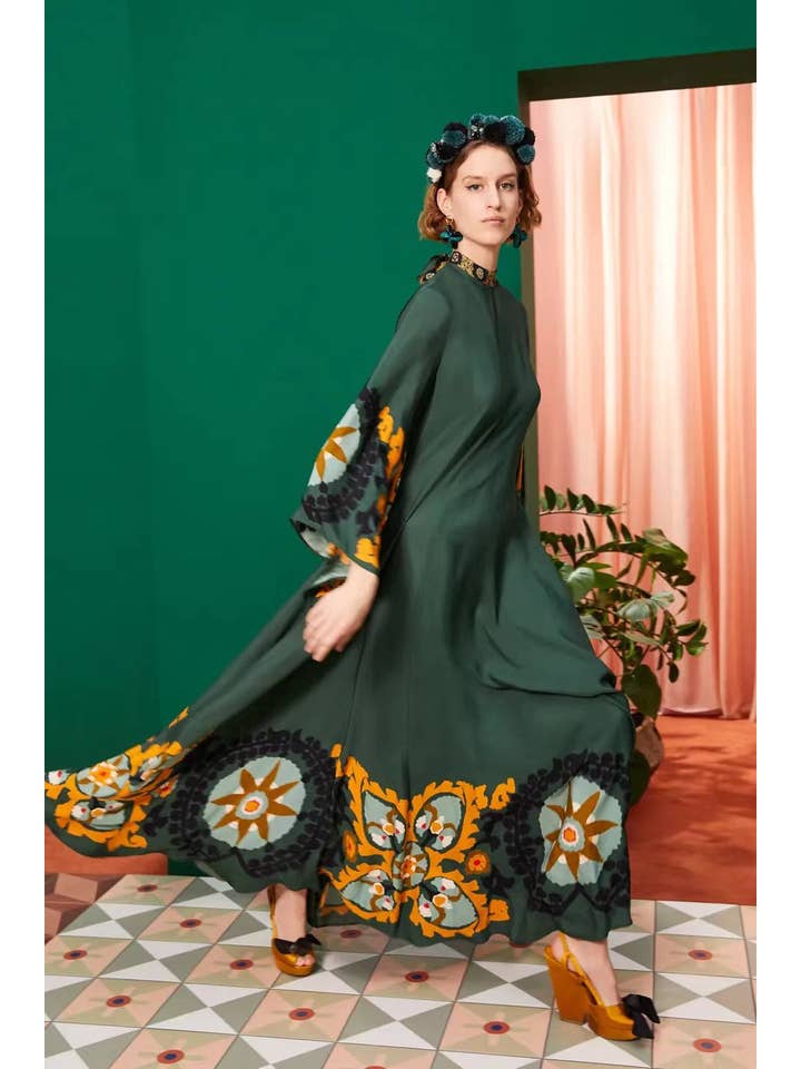 Your Beautiful Boutique - Vendita all'ingrosso Vestito - Donna - Commercio all'ingrosso Estate Moda Donna Abito Casual con Scollo a V14